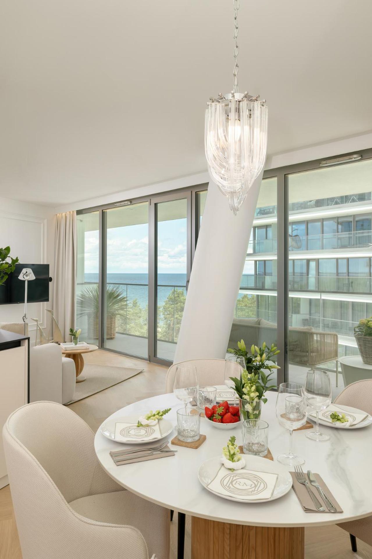 Ferienwohnung Waveview 5Th Floor Dream View Misdroy Exterior foto