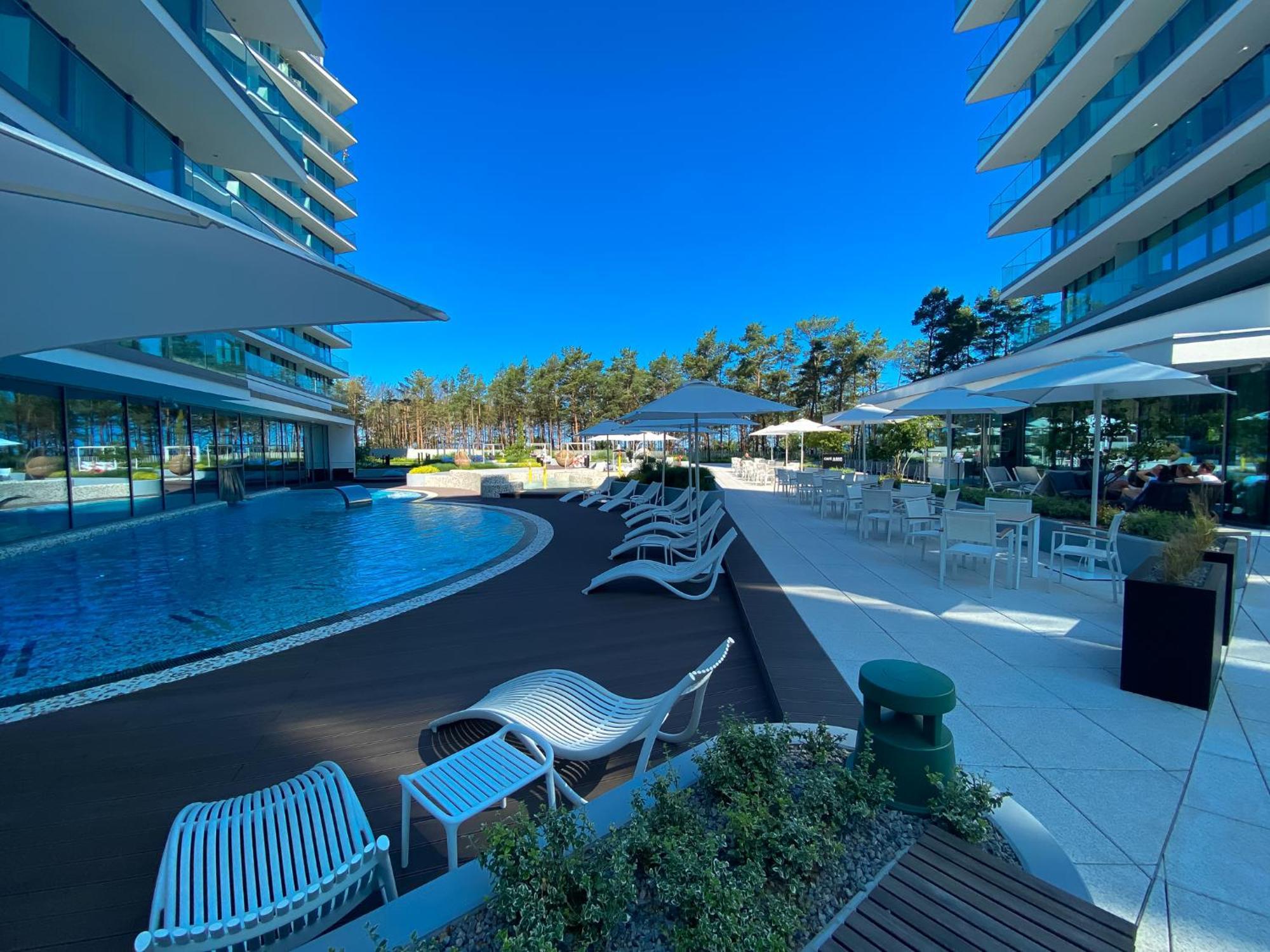 Ferienwohnung Waveview 5Th Floor Dream View Misdroy Exterior foto